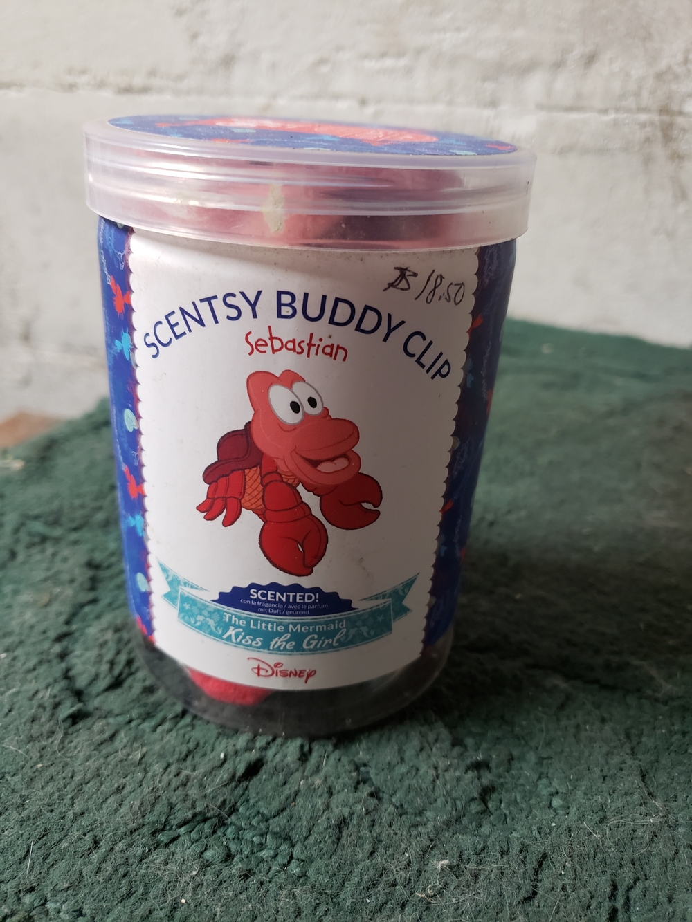Disney Sebastian Scentsy Buddy Clip